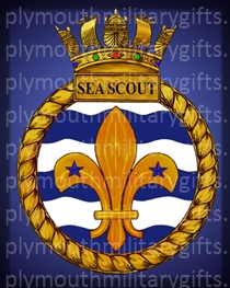 HMS Sea Scout Magnet